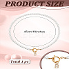 1Pc Brass Clear Cubic Zirconia Letter Pendant Necklaces NJEW-LP0001-32B-2