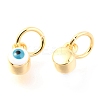 Brass Enamel Pendants KK-Y001-02C-G-7