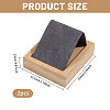 Velvet Earring Display Stand ODIS-WH0086-102-2