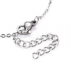 304 Stainless Steel Pendant Necklaces NJEW-Z007-01P-3