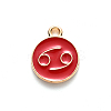 Alloy Enamel Pendants LS-ENAM-S124-01A-07D-2