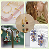 120Pcs 3 Style 304 & 202 Stainless Steel & Brass Ball Post Stud Earring Findings Sets FIND-AR0003-85-6