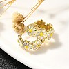 304 Stainless Steel Hoop Earrings for Women EJEW-C096-46G-4