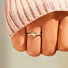 Heart 925 Sterling Silver Finger Rings for Women FS-WG1734C-03-2