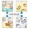 304 Stainless Steel Christmas Cookie Cutters DIY-E012-84-3