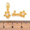 Brass Ice Pick Pinch Bails KK-S403-20MG-05-3