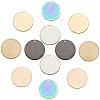 12Pcs 6 Colors PVD Vacuum Plating 304 Stainless Steel Pendants STAS-SC0002-14B-1