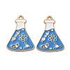 Chemistry Theme Alloy Enamel Pendants LS-ENAM-V002-01L-KCG-1