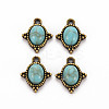 Tibetan Style Alloy Charms PALLOY-Q433-036-RS-3