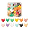 48Pcs Eco-Friendly Zinc Alloy Enamel Pendants FIND-LS0001-09-NR-1