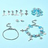 DIY Ocean Theme Alloy & Brass European Style Bracelet Making Kits DIY-FS0007-24-9