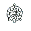 Tibetan Style Alloy Chandelier Components Links LS-TIBE-A30127-AS-RS-1