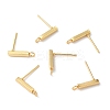 304 Stainless Steel Stud Earring Finding X-STAS-C080-06C-G-1