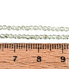 Transparent Glass Beads Strands LS-EGLA-N028-01A-A02-5
