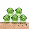Transparent Acrylic Pendants TACR-T024-05B-925-4