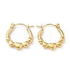 Ion Plating(IP) 304 Stainless Steel Heart Wrap Hoop Earrings for Women EJEW-G293-13G-1