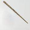Tibetan Style Alloy Hair Stick Findings TIBE-R310-35AB-NR-1