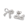 Non-Tarnish 304 Stainless Steel Stud Earrings EJEW-H115-09P-2