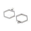 Non-Tarnish 304 Stainless Steel Pendants STAS-G324-01C-P-2