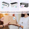 Round Dot Paper Holographic Thermal Printable Label Stickers STIC-WH0004-43-5