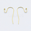 Long-Lasting Plated Brass Earring Hooks KK-K204-136G-NF-1