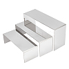 201 Stainless Steel Display Riser Stand Sets ODIS-WH0004-17P-1