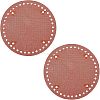 PU Leather Flat Round Bag Bottom FIND-CA0001-11J-1