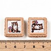 Opaque Resin Decoden Cabochons RESI-N039-130E-3