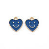 Alloy Enamel Charms ENAM-T016-12C-RS-2
