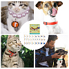 26Pcs 26 Styles Alloy Enamel Pendant Decorations HJEW-DR00005-7