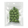 20Pcs Opaque Acrylic Beads MACR-FS0002-28A-6