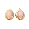 Natural Rose Quartz Pendants STAS-L025-006G-01-1