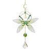 Resin Butterfly Hanging Ornaments HJEW-TA00179-1