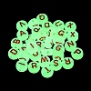 Transparent Luminous Acrylic Beads OACR-I006-04B-1