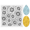 Silicone Clay Texture Mat AJEW-WH0447-015-1