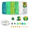Handmade Polymer Clay Heishi Beads DIY Jewelry Set Kits DIY-YW0009-51D-1