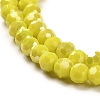 Opaque Glass Beads Stands EGLA-A035-P4mm-B04-3