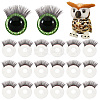 20Pcs Acrylic Doll Eyelashes DOLL-PH0001-39A-1