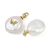Natural Keshi Pearl Pendants STAS-Z136-01G-01-2