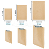 Kraft Paper Open Top Sealable Bags AJEW-PH0017-53-2