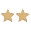 Ion Plating(IP) Star 304 Stainless Steel Stud Earrings EJEW-Z040-58G-5