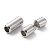 Non-Tarnish 303 Stainless Steel Screw Clasps LS-STAS-L251-001P-2