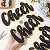 Chenille Towel Embroidery Clothing Patches PATC-WH0816-012-3
