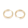 Ion Plating(IP) 304 Stainless Steel Huggie Hoop Earrings EJEW-F111B-23mm-G-2