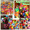 150Pcs Polyester Pom Pom Ball DIY-SC0031-33F-7