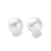 Plastic Imitation Pearl Beads FIND-M059-01C-09-2