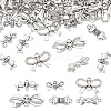 120Pcs 6 Styles Tibetan Style Alloy Connector Charms FIND-HY0004-17-1