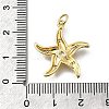 Brass Micro Pave Clear Cubic Zirconia Pendants KK-G525-11G-3