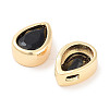 Brass Cubic Zirconia Beads KK-C051-60G-02-2