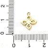 304 Stainless Steel Micro Pave Cubic Zirconia Pendants STAS-U042-06G-05-3